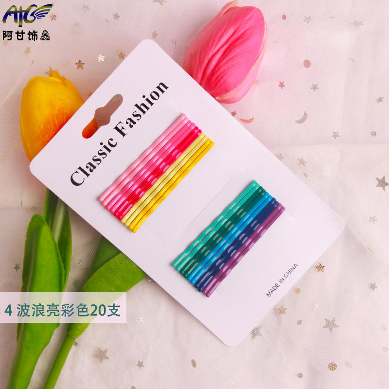 4 wave bright colors 20 pieces