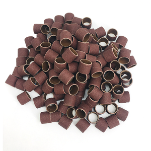 Suministro de fábrica Tambor de lijado Anillo de papel de lija de molienda de 1/4 pulgadas Banda espiral de óxido de aluminio - Product Image 6