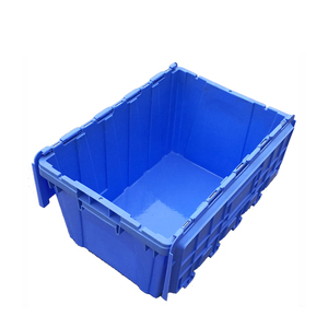 Super Strong Solid Box Industrial Plastic Crate For Moving and Storage