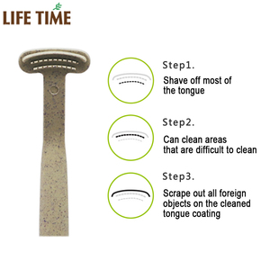 Hữu cơ sinh thái thân thiện nhựa lưỡi Cleaner tùy chỉnh nhãn hiệu riêng rơm lúa mì lưỡi <span class=keywords><strong>scraper</strong></span> - Product Image 6