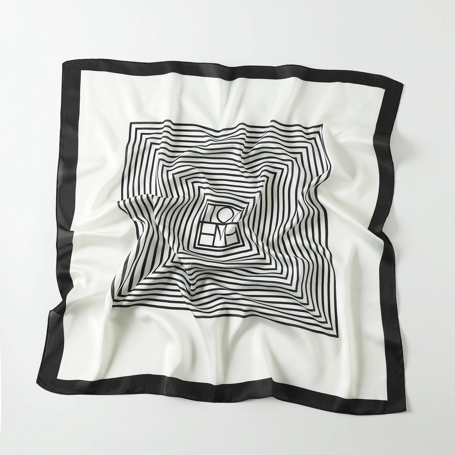 Énigme noir et blanc - 70*70cm