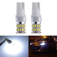 Ampoules LED EDV-OMO T10 12V Super Lumineuses Blanc Naturel 2016 30SMD pour Plaque d'Immatriculation et Feux de Signalisation Intérieur Voiture/Camion Canbus Sans Erreur