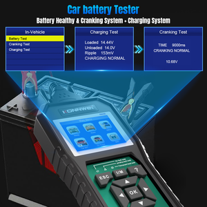 Herramienta de vehículo 3 en <span class=keywords><strong>1</strong></span>, escáner de coche KW420 para HONDA Acura + combinación de batería de reinicio de aceite + probador de batería - Product Image 6