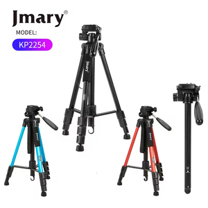 Venta al por mayor Jmary KP2254 65 pulgadas de aluminio Dslr Cámara soporte trípode con bolsa de viaje para transmisión en vivo Vlogging - Product Image 1