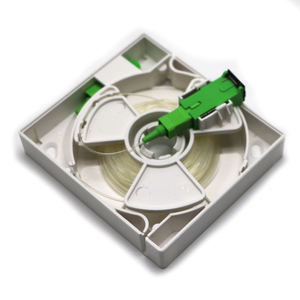 Haute qualité ABS IP65 étanche Invisible SC/UPC <span class=keywords><strong>APC</strong></span> 0.9mm Fiber 1 Port Fiber optique bornier - Product Image 6