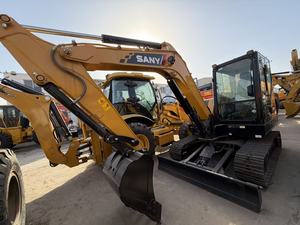 Excavadora hidráulica SANY SY60C, excavadora compacta de 6 toneladas para renovación de pueblos, demolición en interiores y trabajos de paisajismo. - Product Image 4