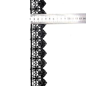 Pizzo Ricamato in Seta Poliestere Idrosolubile Fatto a Mano, Accessori per Abbigliamento Fai-da-Te, Marca <span class=keywords><strong>TROYA</strong></span> - Product Image 3