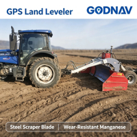 Niveleuse agricole de luxe à grande flèche courbée PWBH500 pour le nivellement des terres et des champs