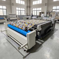 Cortadora Vibratoria CNC de Alimentación Automática de Rollo Completo Rongchi con Motor Servo de Bajo Ruido para Sofás, Cortinas y Textiles para el Hogar