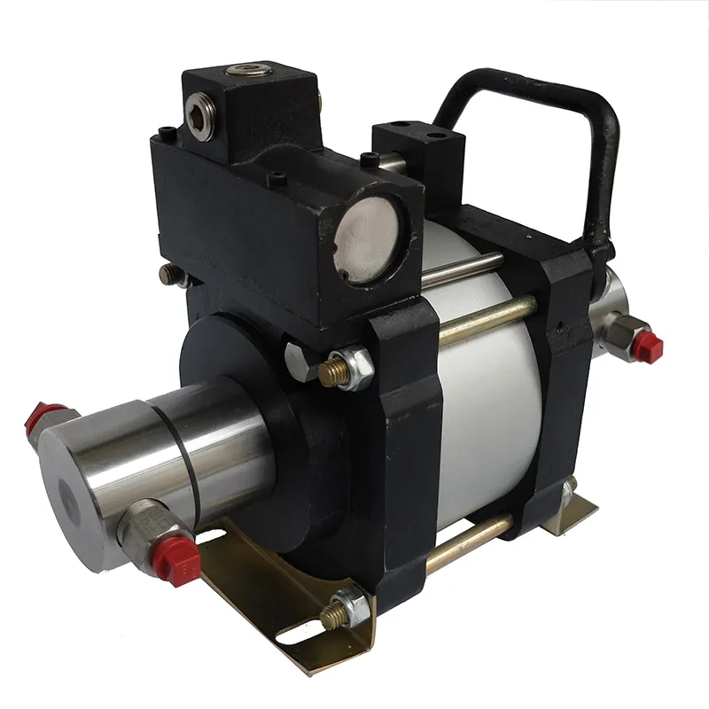 USUN brand Model: AHD40 40:1 pressure ratio 200-300 Bar Double acting pneumatic liquid test pump for safety valve