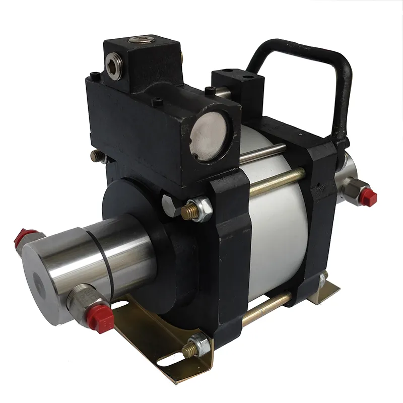 USUN Merek Model: AHD40 40:1 Rasio Tekanan 200-300 Bar Double Acting Pneumatic Cairan Test Pump untuk Safety Valve