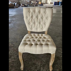 Venta al por mayor evento antiguo viñedo comedor sujetador de madera <span class=keywords><strong>Luis</strong></span> silla para Hotel restaurante - Product Image 3