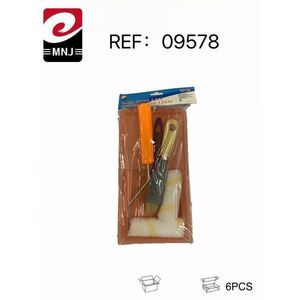 Set di pennelli MNJ da 6 pezzi, pennelli a rullo, strumenti per pittura, forniture artistiche - Product Image 3