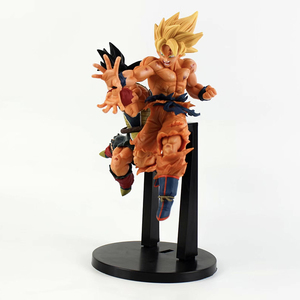 Jouets en résine PVC de haute qualité, figurines d'action et de jouets, 2 styles, père et fils, Wave Shock Burdock, Super Saiyan <span class=keywords><strong>Son</strong></span> <span class=keywords><strong>Goku</strong></span>, figurines d'anime <span class=keywords><strong>DBZ</strong></span> - Product Image 4