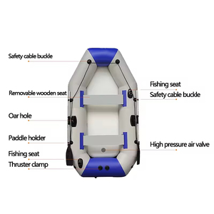 <span class=keywords><strong>Gommone</strong></span> da Pesca Biposto in PVC all'Ingrosso di Fabbrica di Grande Successo per Rafting e Attività all'Aperto - Product Image 3