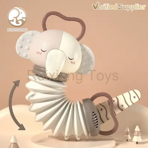 Jouets musicaux pour tout-petits Anime Cartoon Elephant Pull String Baby Toys Accordéon Musical Set Toys for Children - Product Image 6