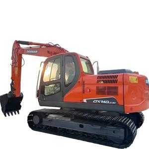 รถขุดตีนตะขาบ Doosan DX140LC-9C มือสอง ขนาด 14 ตัน เครื่องขุดไฮดรอลิก สำหรับงานก่อสร้าง - Product Image 2