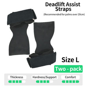 تخفيضات هائلة على أحزمة معصم غير قابلة للتعديل قابلة للإنزلاق مع حماية احترافية لرفع الأثقال من المطاط مخصص - Product Image 6