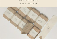 Boîte d'emballage de pâte de savon moulée en fibre de bagasse de canne à sucre biodégradable personnalisée et écologique moule boîte à savon à clapet en pâte à papier