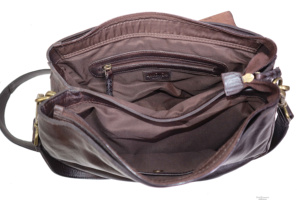New Arrival Women's Genuine Leather Crossbody Bag Large Capacity Full Grain Cowhide Custom Logo Wholesale - Product Image 5