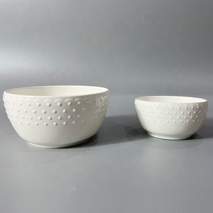 Precio barato nuevo juego de cena blanco de porcelana de hueso 24 piezas 16 piezas diseño en relieve - Product Image 2