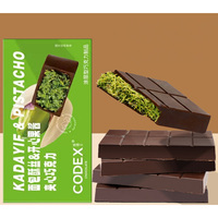 Vente en gros de bonbons halal au chocolat au lait solide de style Dubaï populaire pièce emballée individuellement