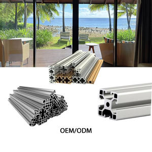 Finestre con profilo in alluminio per finestre in alluminio industriale profili in alluminio estruso per porte e finestre - Product Image 2