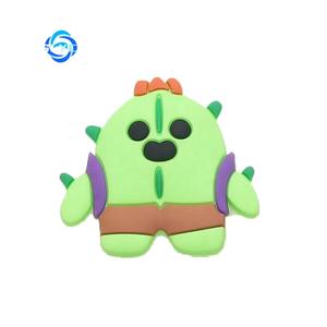 Amuletos de Goma Suave de <span class=keywords><strong>Brawl</strong></span> <span class=keywords><strong>Stars</strong></span> para Zapatos, Decoración de PVC para Zuecos, Accesorios de Anime, Venta al por Mayor Transfronteriza en Alibaba, Artesanías de Plástico - Product Image 6