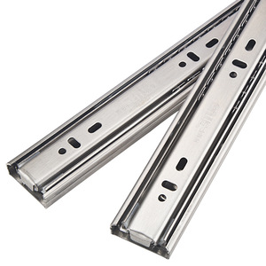 4510 Stainless Steel <b>Drawer</b> <b>Slides</b> Three Section Silent Ball Bearing Soft Closing Industrial Design - Product Image 5