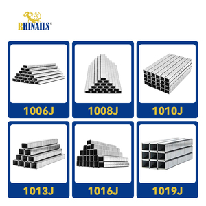 ลวดเย็บกระดาษแบบลม รุ่น 20GA 10J ยี่ห้อ Grapas 1006J-1022J ชุบกัลวาไนซ์ สำหรับงานหุ้มเบาะโซฟา เฟอร์นิเจอร์  หัวเพชร  ขนาด 11.2 มม. ผลิตตามแบบ OEM - Product Image 3