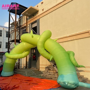 Arco Inflable Decorativo con Diseño de Plantas Verdes - Product Image 2
