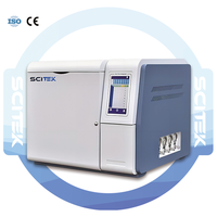 SCITEK Gas Chromatograph Flame Ionization Detector (FID) Intelligent EPC (Electronic Pressure Control) Pressure Compensation