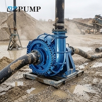 Pompe à boue horizontale Qizhuo en alliage de chrome haute performance, personnalisable OEM, modèle G-GH, à haut débit et anti-colmatage, pour l'exploitation minière et le dragage de rivières