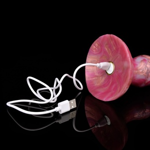 Vibradores YOCY Long Horse Dildo de 12 Pulgadas, Juguete Sexual de Silicona con Forma de Pene de Monstruo de Fantasía para Mujeres y Hombres, Vibrador de Bala de 7.7 cm - Product Image 3