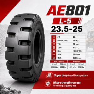 ยาง OTR ขนาด 23.5-25 รุ่น AE801 L-5 40PR ดอกยางลึกพิเศษ สำหรับงานหนัก งานเหมือง งานอุตสาหกรรม ยาง TT/TL - Product Image 4