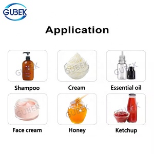 Remplisseuse de pâte semi-<span class=keywords><strong>automatique</strong></span> GUBEK: résistante à la corrosion pour pâte d'olive, baume à lèvres, sauce Hoisin et graisse marine - Product Image 6