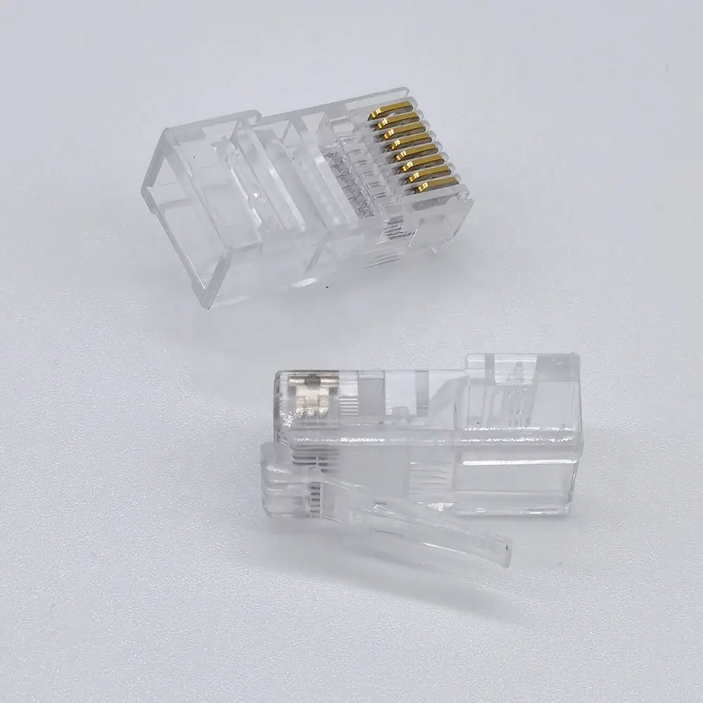 Rj45 מודולרי תקע 8P8C UTP Commscope Cat6 Cat5e תקע מחבר