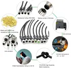 Kabel kustom 2 3 4 5 6 8 pin A B D kode M8 konektor luar ruangan kabel penerbangan
