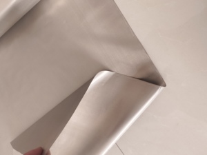 Conductive Anti <strong>Static</strong> Dissipative Odor Resistant Silver Fiber Woven Knitted Fabric For ESD Protective Workwear EMI Shielding - Product Image 5