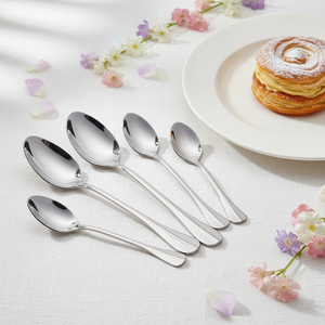 Cubiertos <span class=keywords><strong>de</strong></span> Acero Inoxidable para Cocina, Cuchara para Comer, Cuchara para Cena, Cuchara para Ensalada, Cuchara para Café - Product Image 1