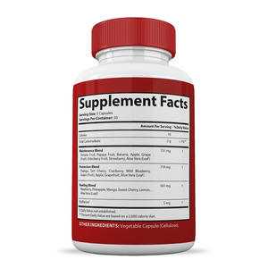 Complément alimentaire entier en capsules de fruits et légumes séchés naturels, marque privée OEM, avec superaliments pour femmes, hommes et enfants - Product Image 5