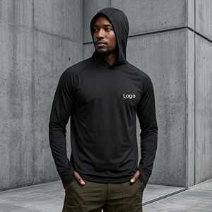 Garment Factory Low MOQ Custom Men Embossed Activewear Workout Gym Stretchy Lightweight Mesh Quick Dry Sweat Absorbent <b>Tshirt</b> - Product Image 1