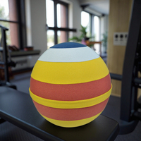Sarung Pelindung Bola Yoga Motif Tapal Kuda Eksklusif Mega Ball Cover untuk Penggunaan Berkuda