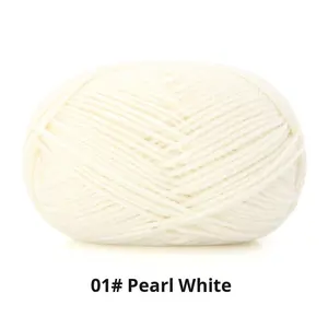 Xuelan Velvet 100% Fil de laine pure, boules de laine moyennes et grossières, tricot tissé à la main, crochet, pulls et écharpes - Product Image 6