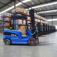 Fabrika Fiyatı 1ton 2ton 3ton 5ton Lityum Akülü Elektrikli Forklift Kaldırma Yüksekliği 3m-6m Hidrolik Forklift CE Standardı