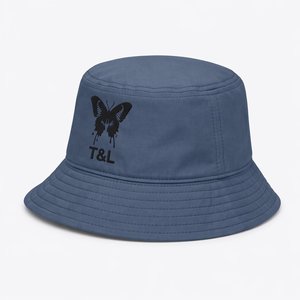 Wholesale Custom Logo <b>Flat</b> Embroidered Quick Dry Polyester Bucket <b>Hat</b> Breathable Sun Fishing <b>Hat</b> Manufacturer - Product Image 1