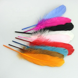 สีที่สวยงามย้อมขนห่านธรรมชาติลงราคาพรรคขนนก - Product Image 5