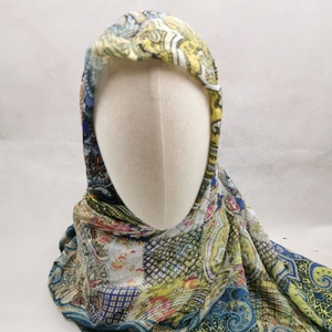 Pañuelos <span class=keywords><strong>Hijab</strong></span> Musulmanes con Estampado <span class=keywords><strong>de</strong></span> Flores <span class=keywords><strong>de</strong></span> Anacardo <span class=keywords><strong>de</strong></span> Moda, Gran Venta 2022, para Mujer - Product Image 6