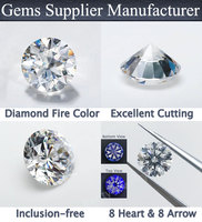 0,6mm-3,2mm Melee Lab HPHT Grown Diamond DEF VVS - VS Excelente corte Lab Diamond Precio por quilate Diamante Suelto
