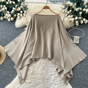 Set due pezzi da donna <span class=keywords><strong>Top</strong></span> in maglia asimmetrica da donna e gonna aderente abito a due pezzi - Product Image 5
